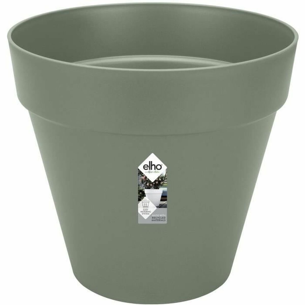 Pot Elho Ronde Vert Plastique Ø 40 cm